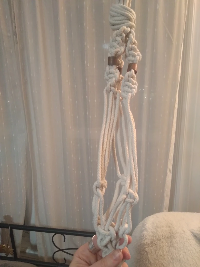 Macrame Plant Hanger - Indoor Decor - photo 3