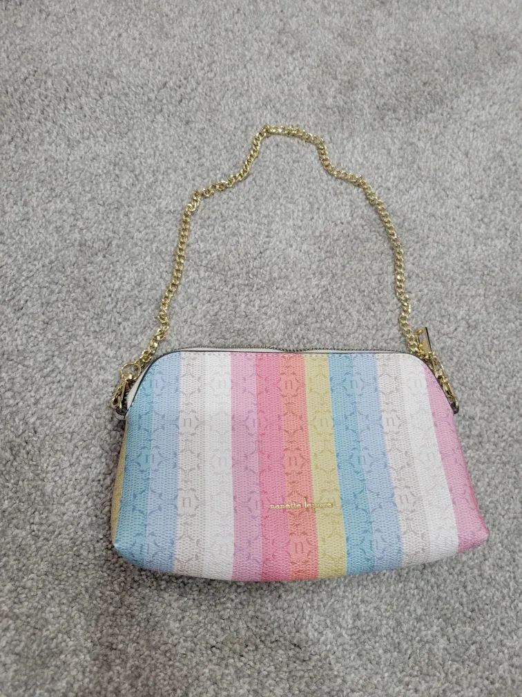 Nanette Lepore Crossbody Bag - Rainbow Stripe