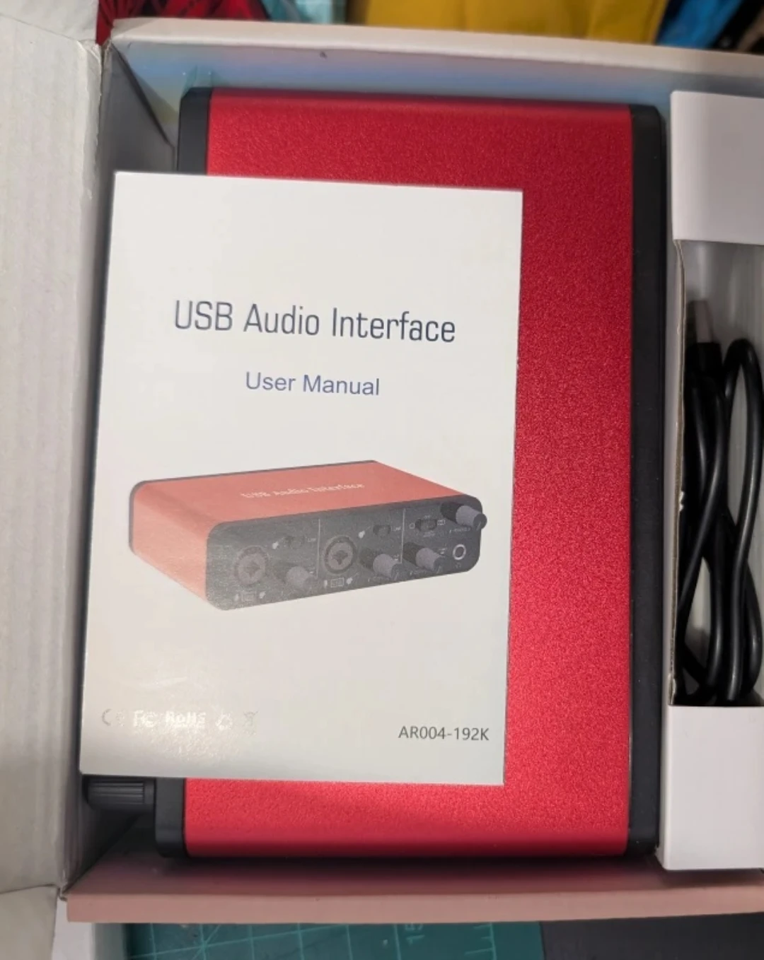 New USB Audio Interface 2 In 2 Out - photo 3