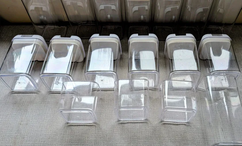 Set of 17 Clear Food Storage Containers image indicator(5)