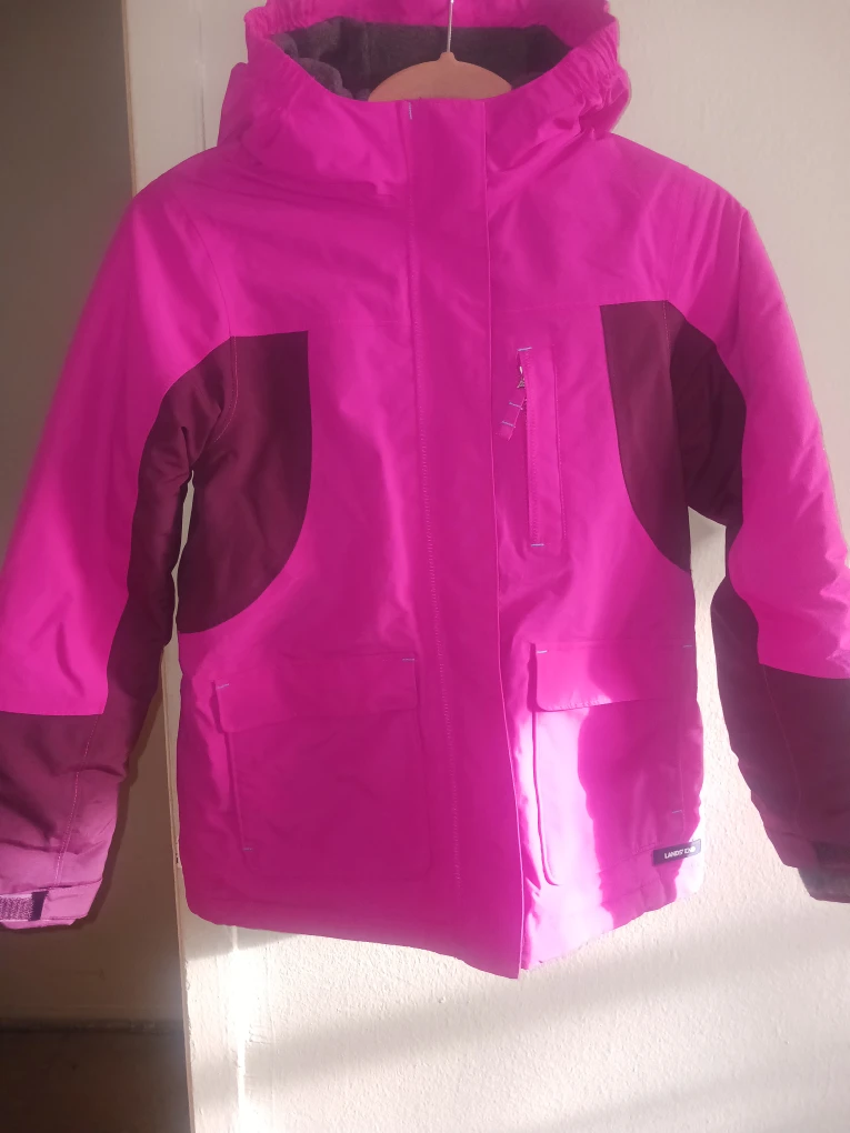 #cleanout Lands' End Girl's Winter Jacket Pink Size 10 - photo 2