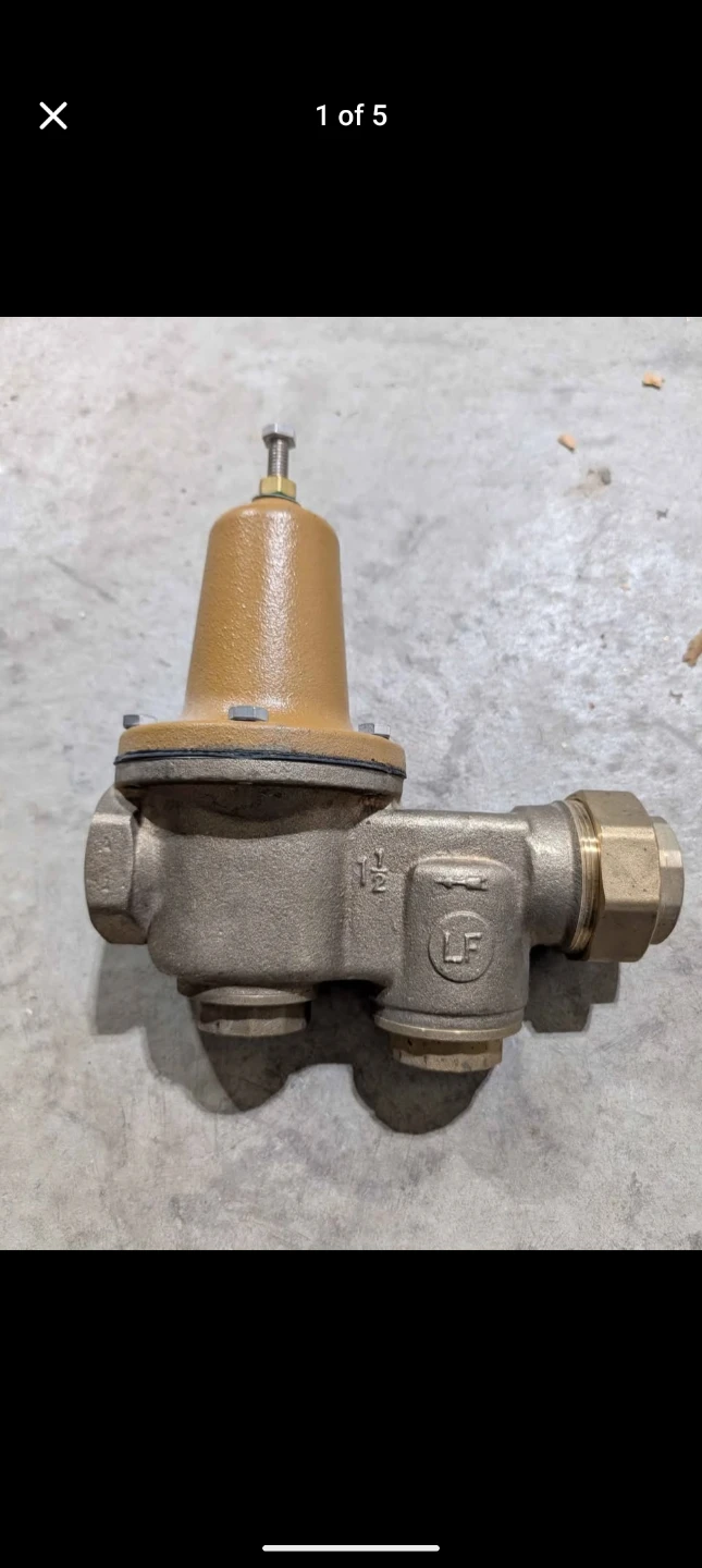 Watts 1-1/2 In LFU5B-Z3 Water Pressure Reducing Valve