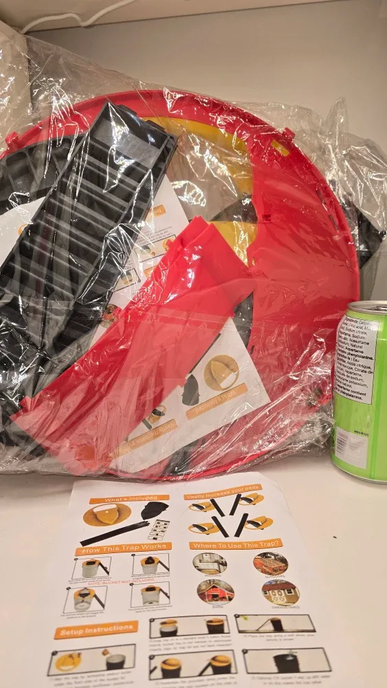 RED Walk the Plank Mouse Trap - #Cleanout