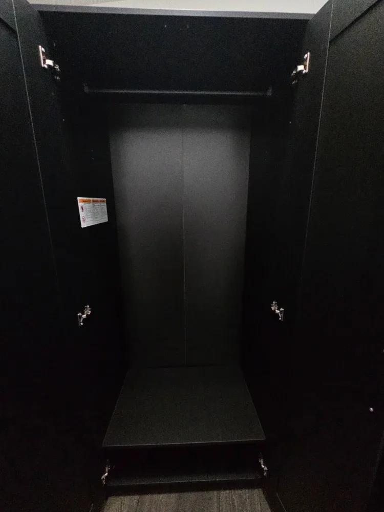 *Must Sell Tomorrow* -IKEA PAX Wardrobe - Black image indicator(2)