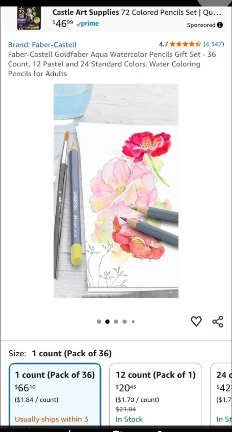 (NEW) Faber-Castell Goldfaber  Pencils (retail $75)-#Cleanout image indicator(4)