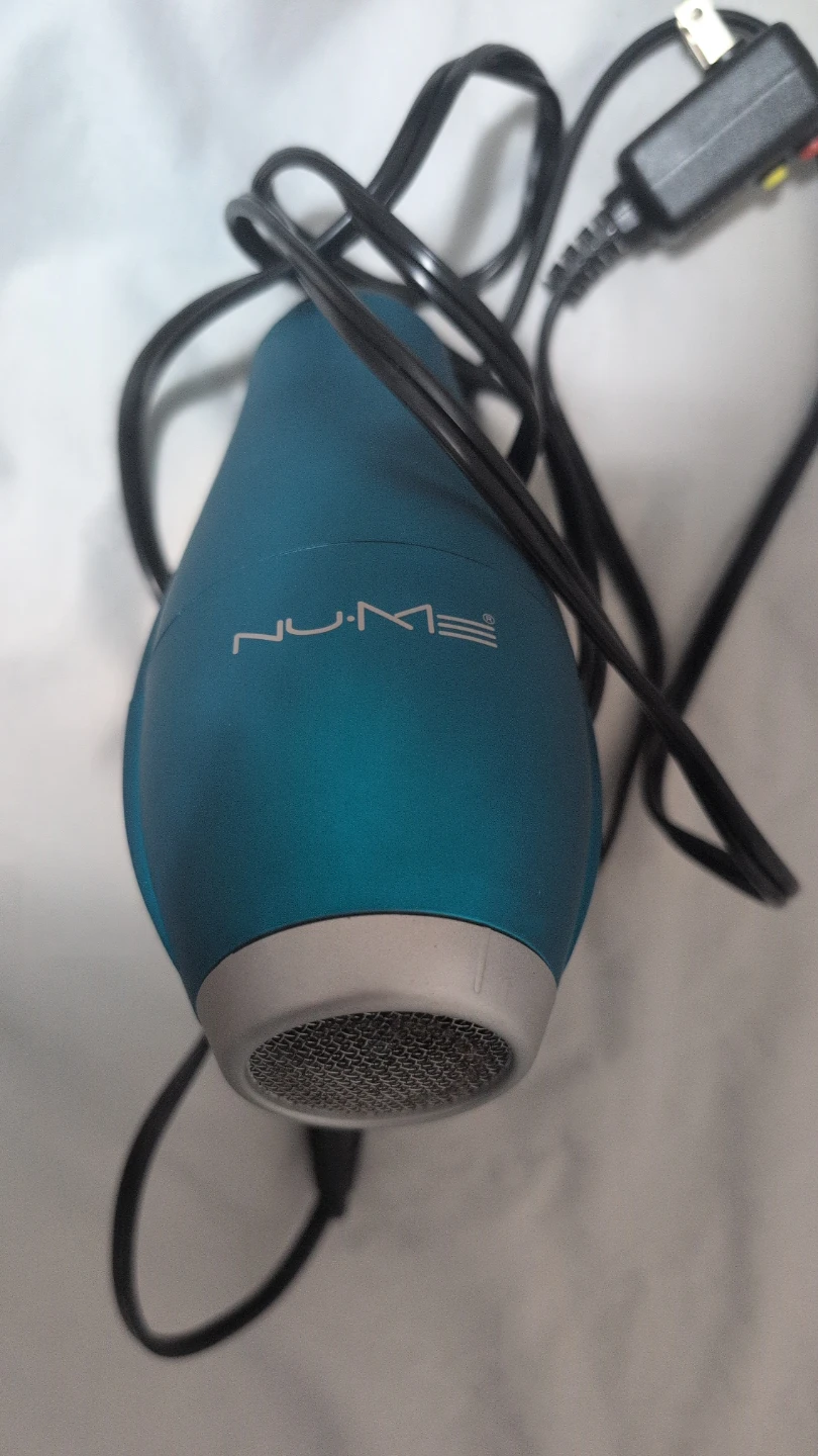 NuMe Hair Dryer with Diffuser - Teal