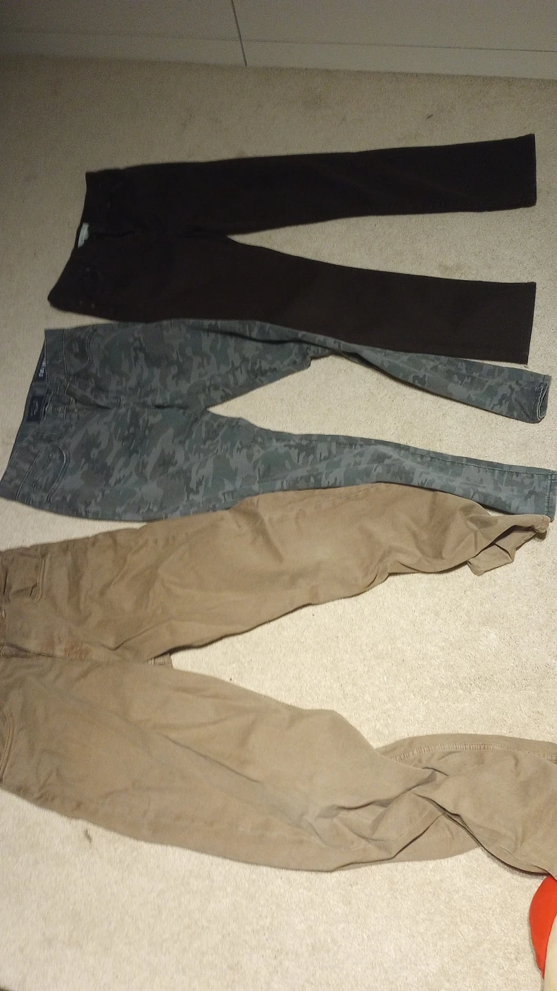 3 pairs of pants