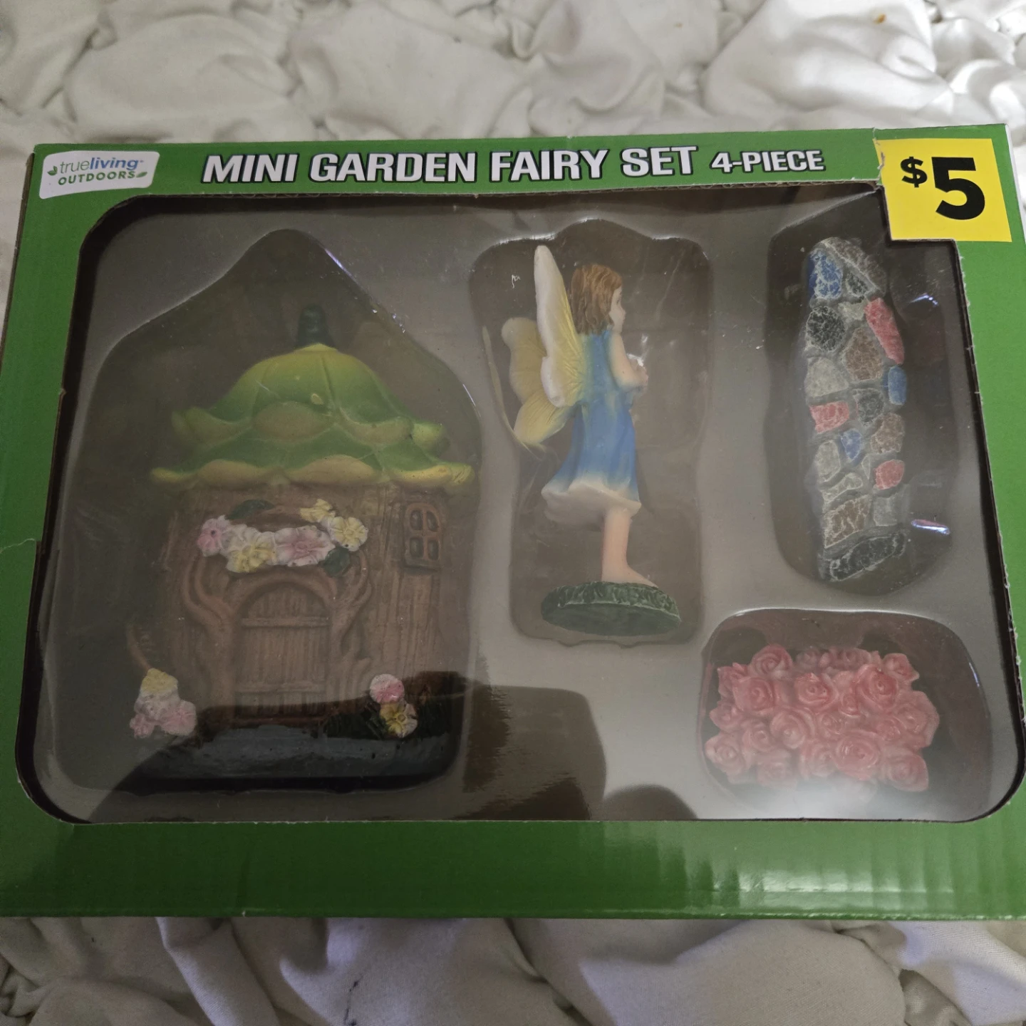 Trueliving Outdoors Mini Garden Fairy Set - New