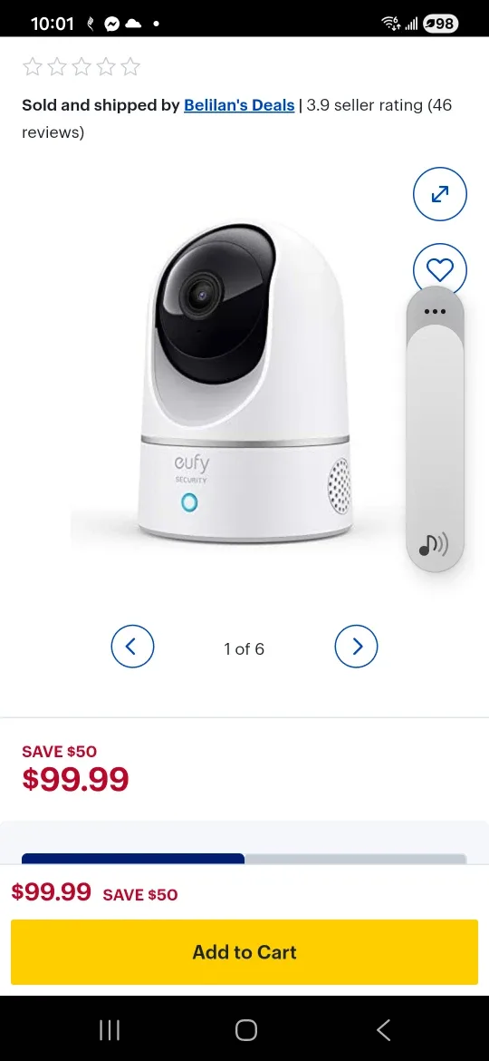Eufy Security Indoor Cam Pan & Tilt image indicator(8)