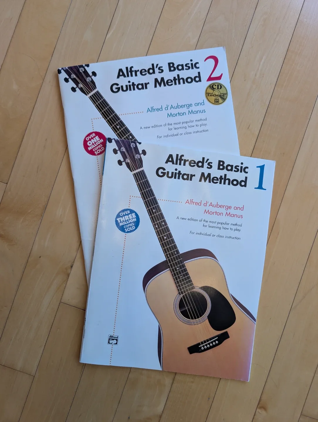 Alfred's Basic Guitar Method Book 1 & 2