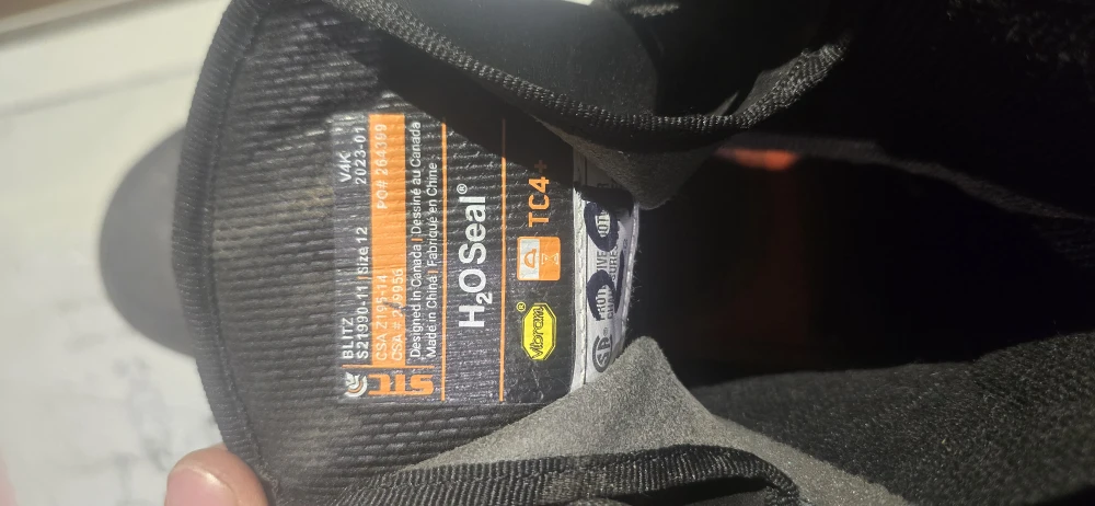 STC H2O Seal TC4+ Work Boots - Size 12 - photo 2