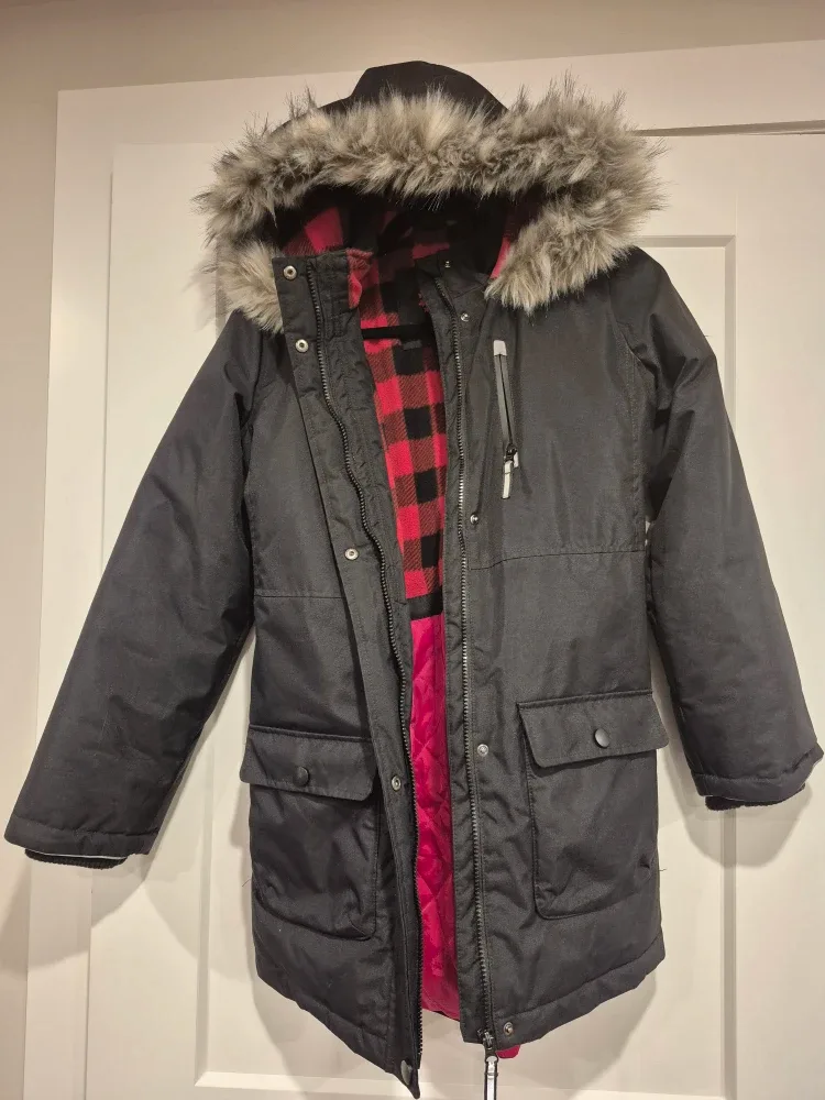 Canadiana Girls' Parka - Size XL (14-16)