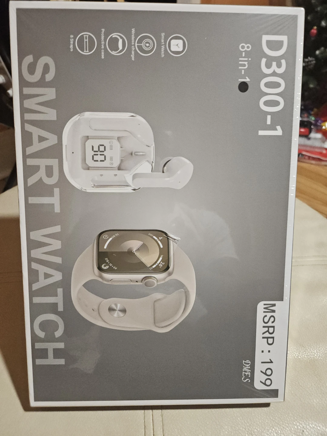 New D300-1 8-in-1 Smart Watch Set - photo 2