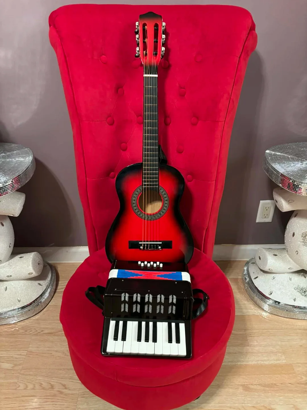 Guitar & Accordion Set