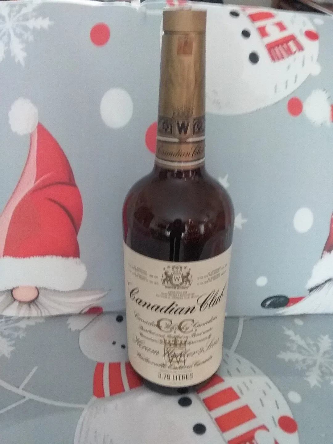 Large CC whiskey bottle