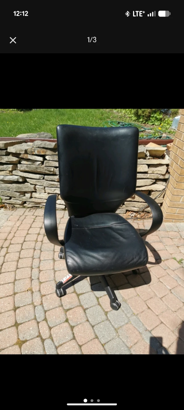 Black Office Chair - Gently Used
