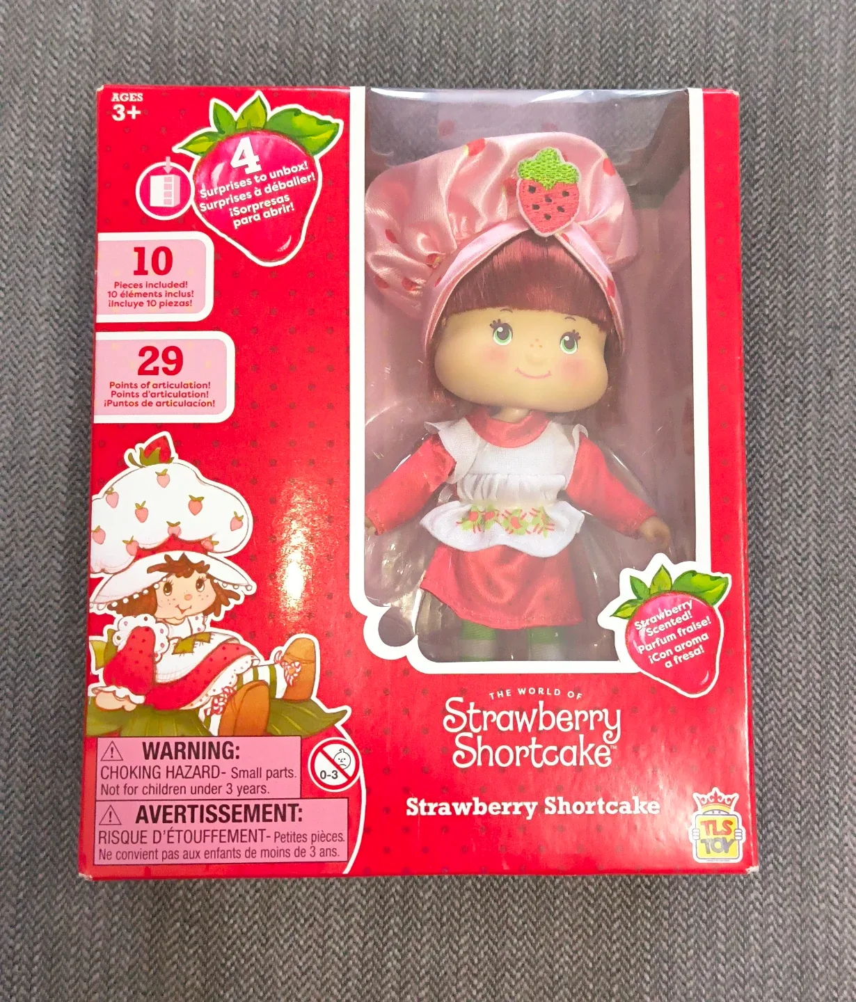 (Strawberry Shortcake 5.5" 1979 Design New in Box
