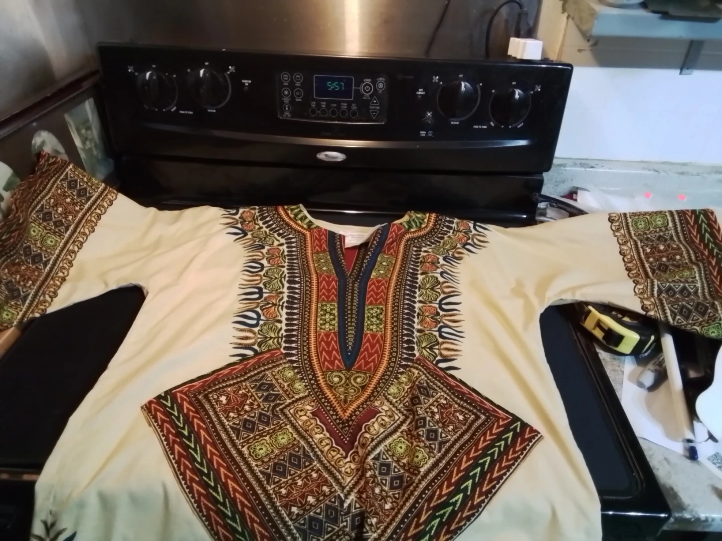 Modesto Garments Kingston Jamaica Dashiki - Size M - photo 3