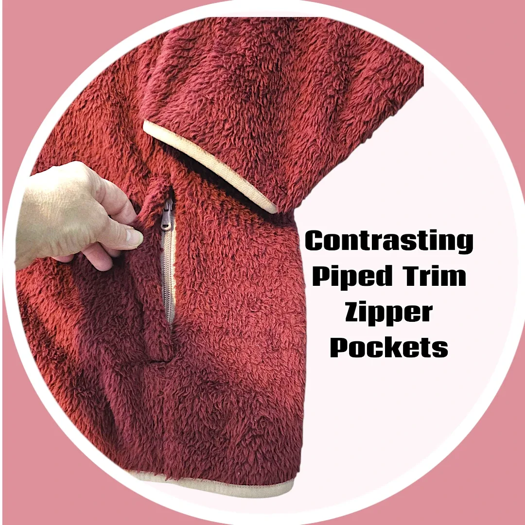 #Cleanout NWOT 3XL Long Cozy Fleece Jacket w 2 Zip Pockets image indicator(6)
