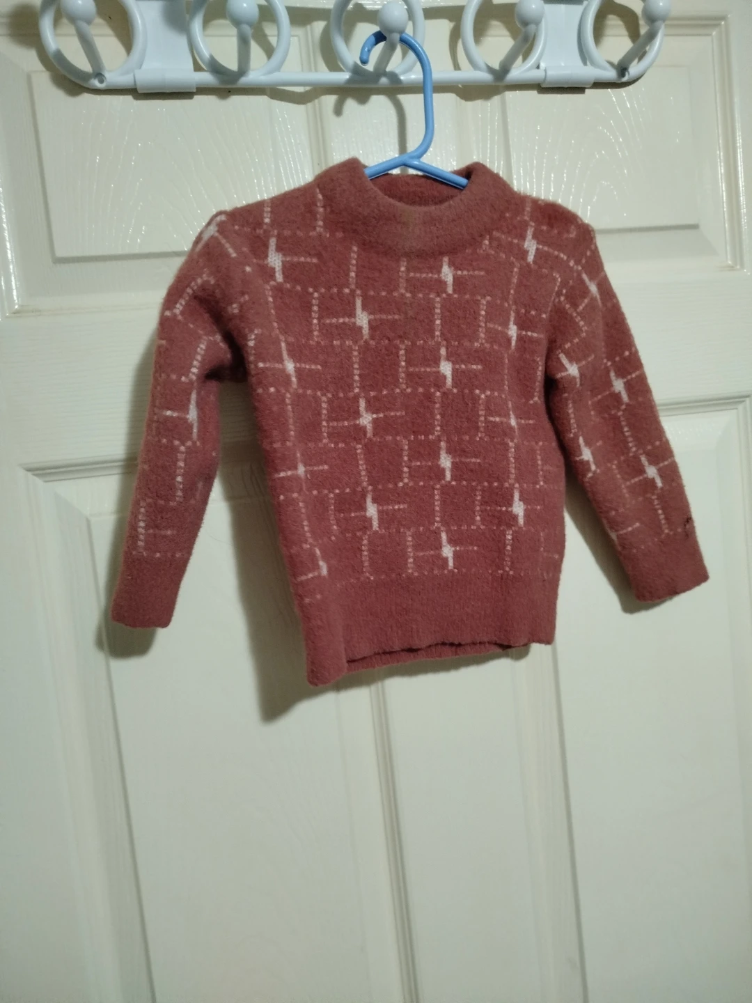 Cozy Pink Kids Sweater