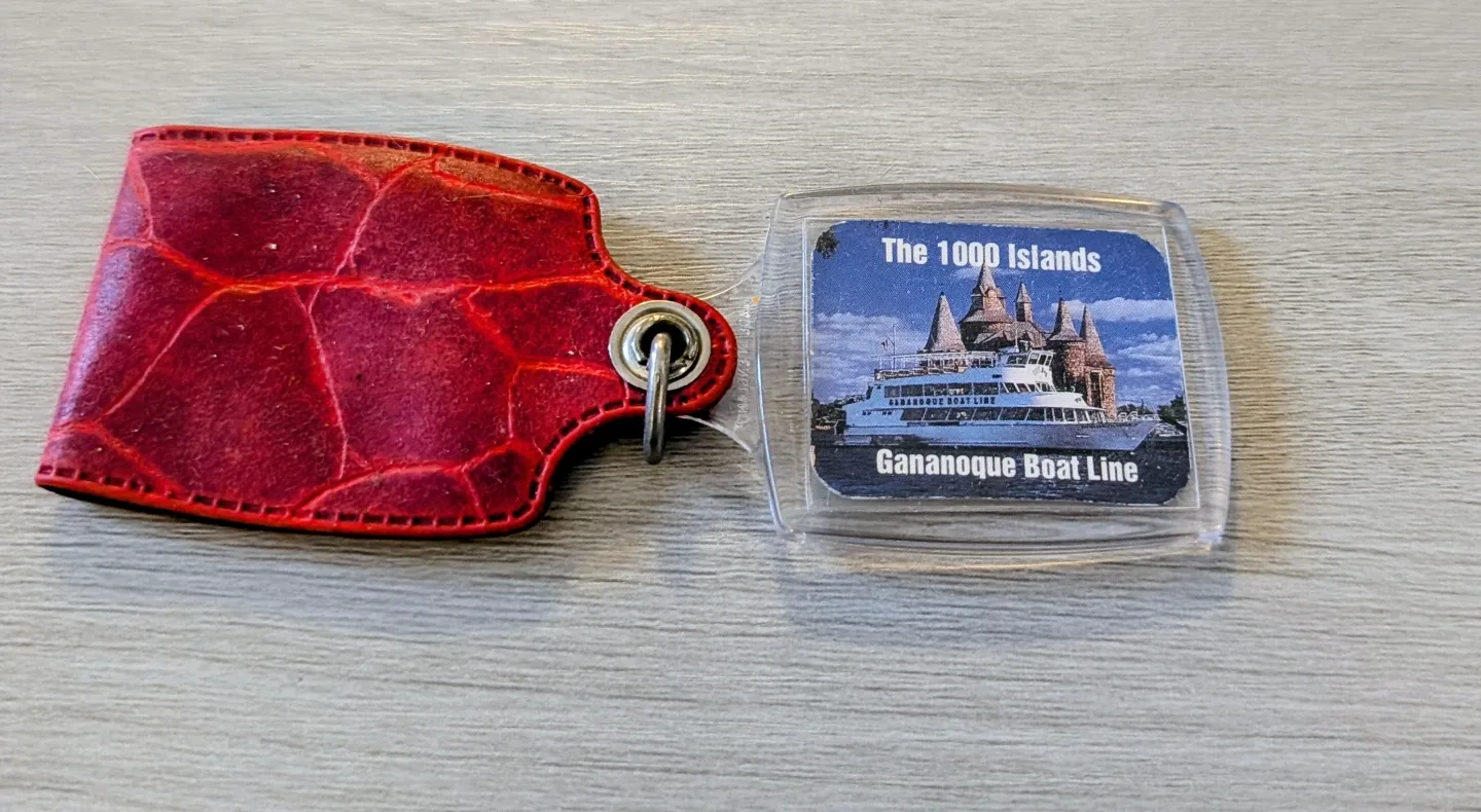 Gananoque Boat Line Keychain