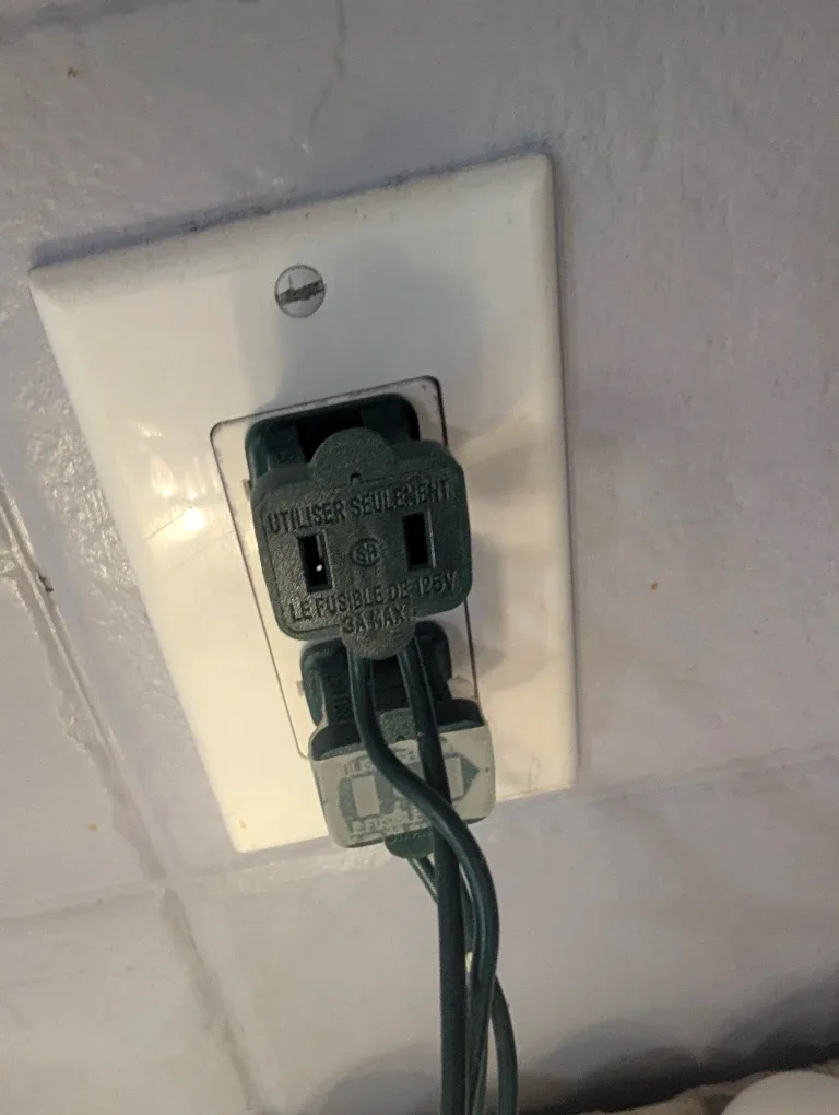 Led bright white Christmas lights $5 each or two for $8 image indicator(4)