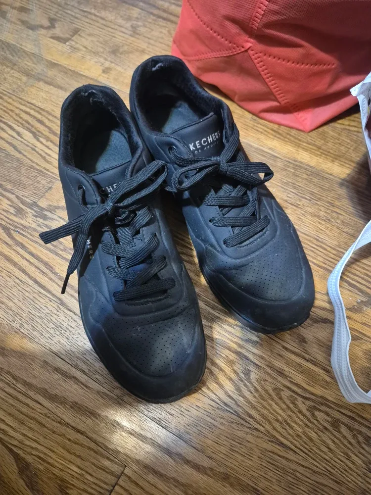 Skechers Uno Stand On Air Black Shoes Size 9 image indicator(3)