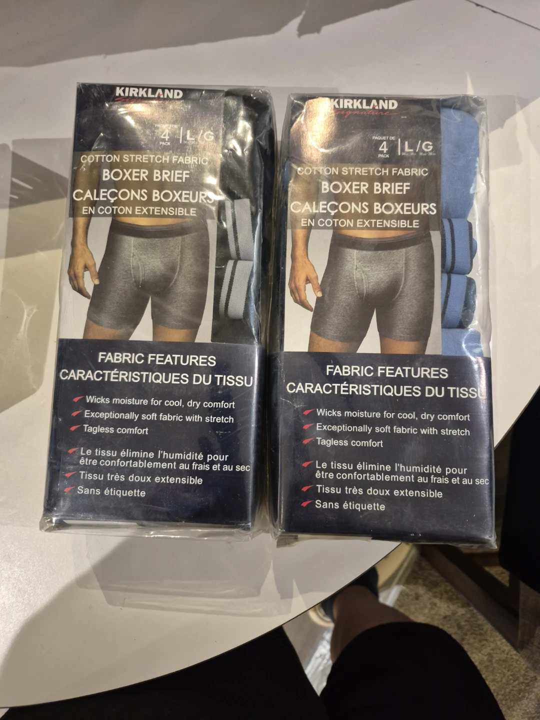 Kirkland Signature Men's Boxer Briefs - Large