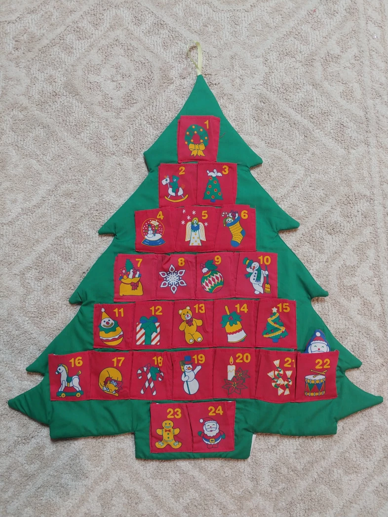 Christmas Tree Advent Calendar