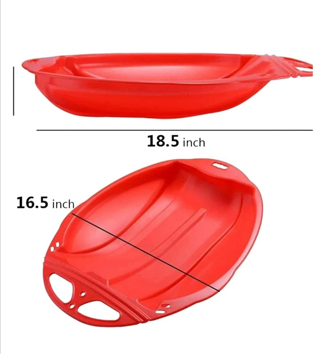 Kid's Plastic Snow Sled (Red) - NEW!!! - photo 2