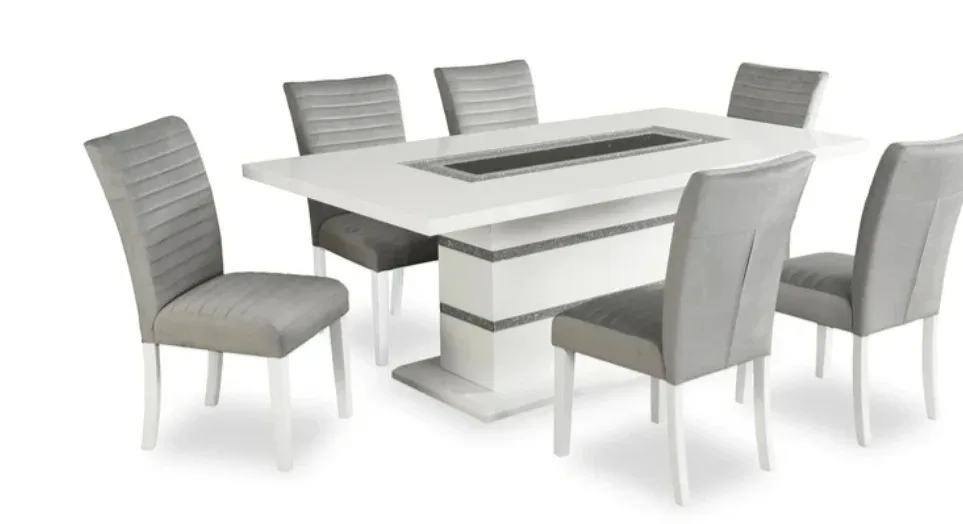 Dining Table Set with 6 Chairs image indicator(3)