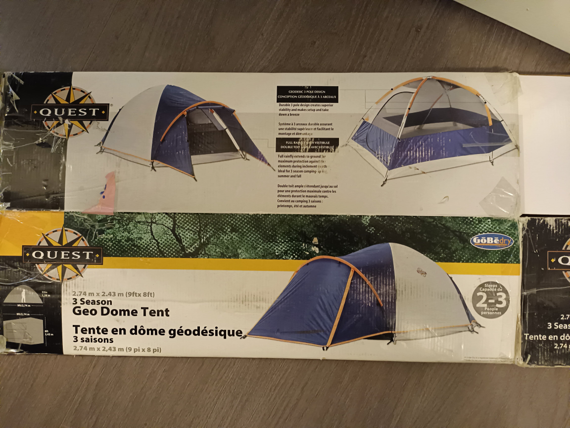 Dome tent - 3 person