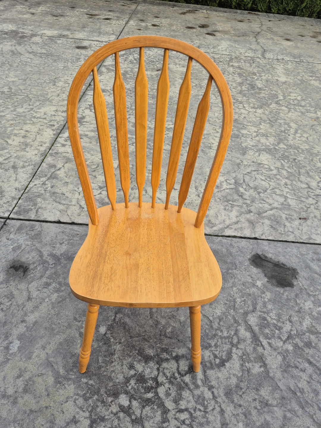 Set of 4 chairs and table - photo 4