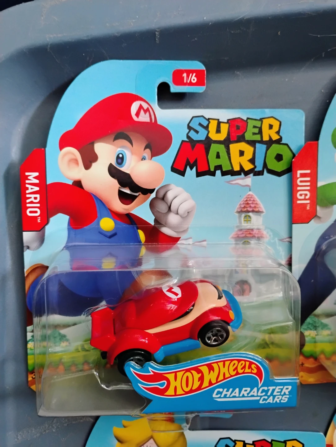 Hot Wheels Super Mario Character Cars - Set of 6 - photo 2