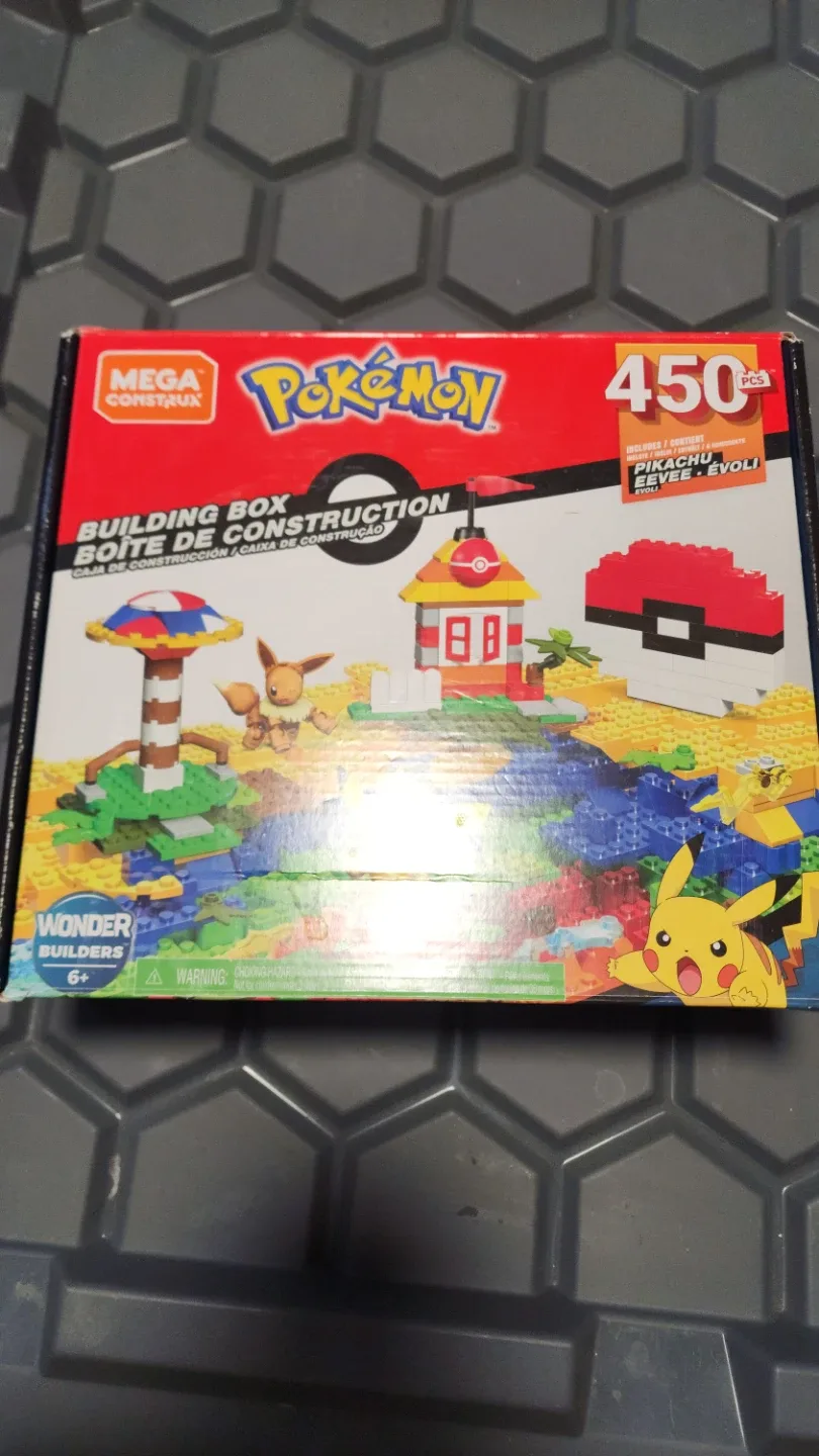 Mega Construx Pokemon Building Box 450 Pcs