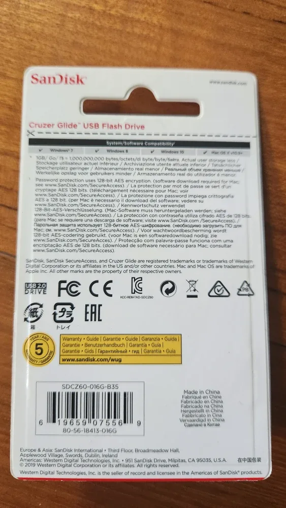 SanDisk 16GB Cruzer Glide 2.0 Flash Drives image indicator(3)