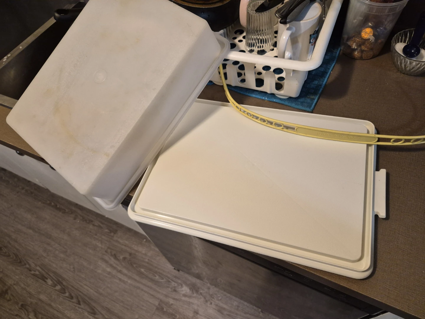 Tupperware Cake Carrier & Pineapple Molds - photo 4
