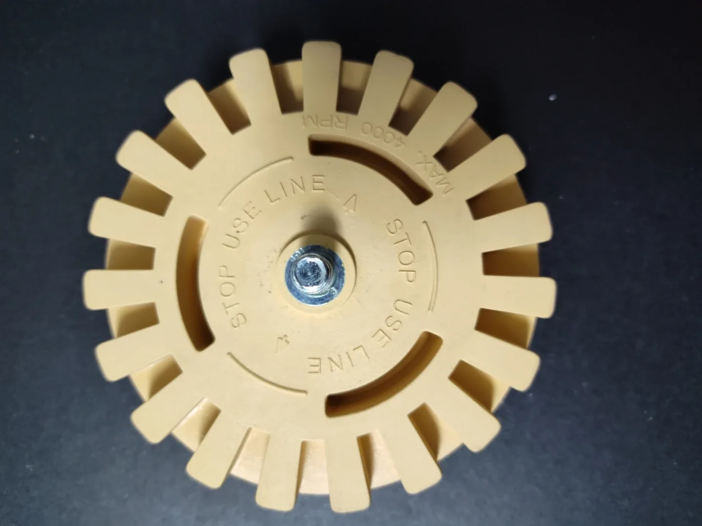 4" Rubber Eraser Wheel for Car Decal Remover