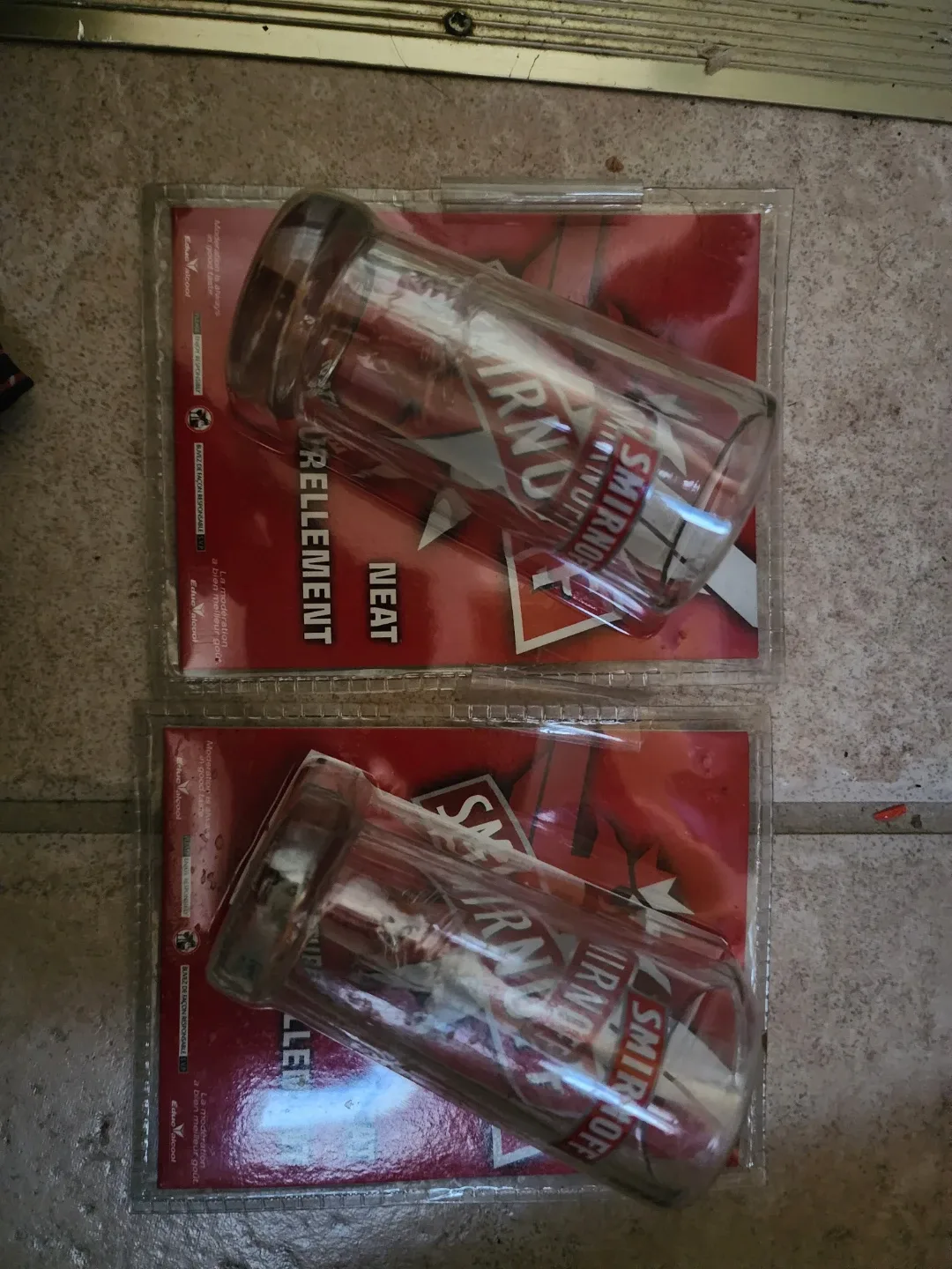 Smirnoff Neat Shot Glass - New in Package