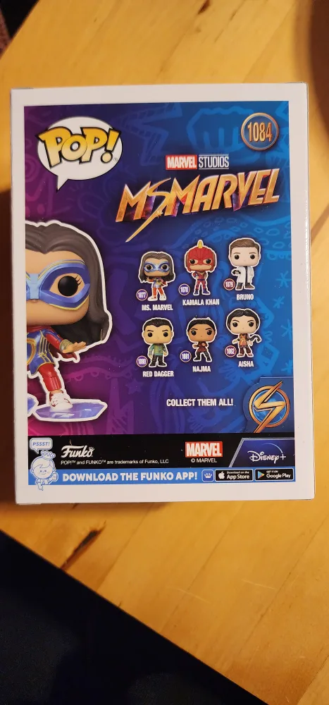 Funko Pop! Marvel: Jersey - Ms. Marvel (59495) image indicator(3)