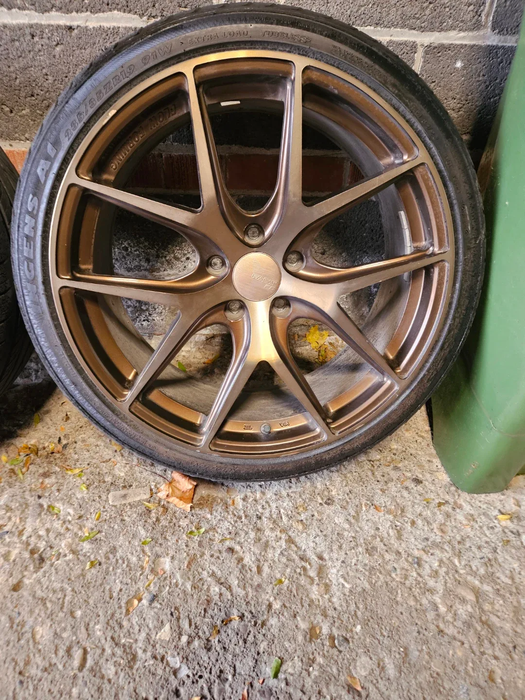 235/35/19, 5 x 114.3. Fast FC04 wheels and summer tires image indicator(5)