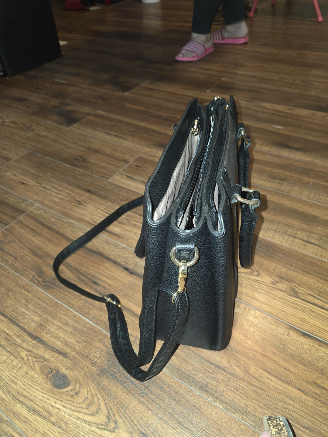 Black & Gray Handbag - photo 3