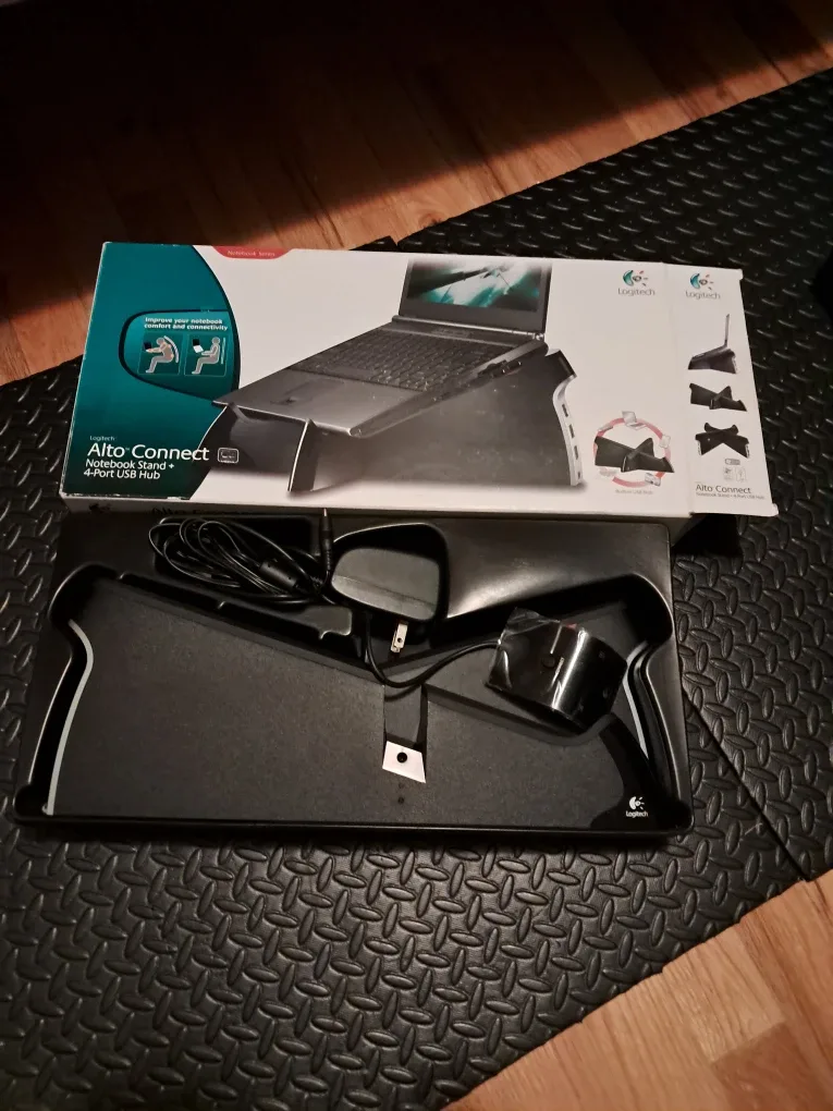 Logitech Alto Connect Notebook Stand with USB Hub