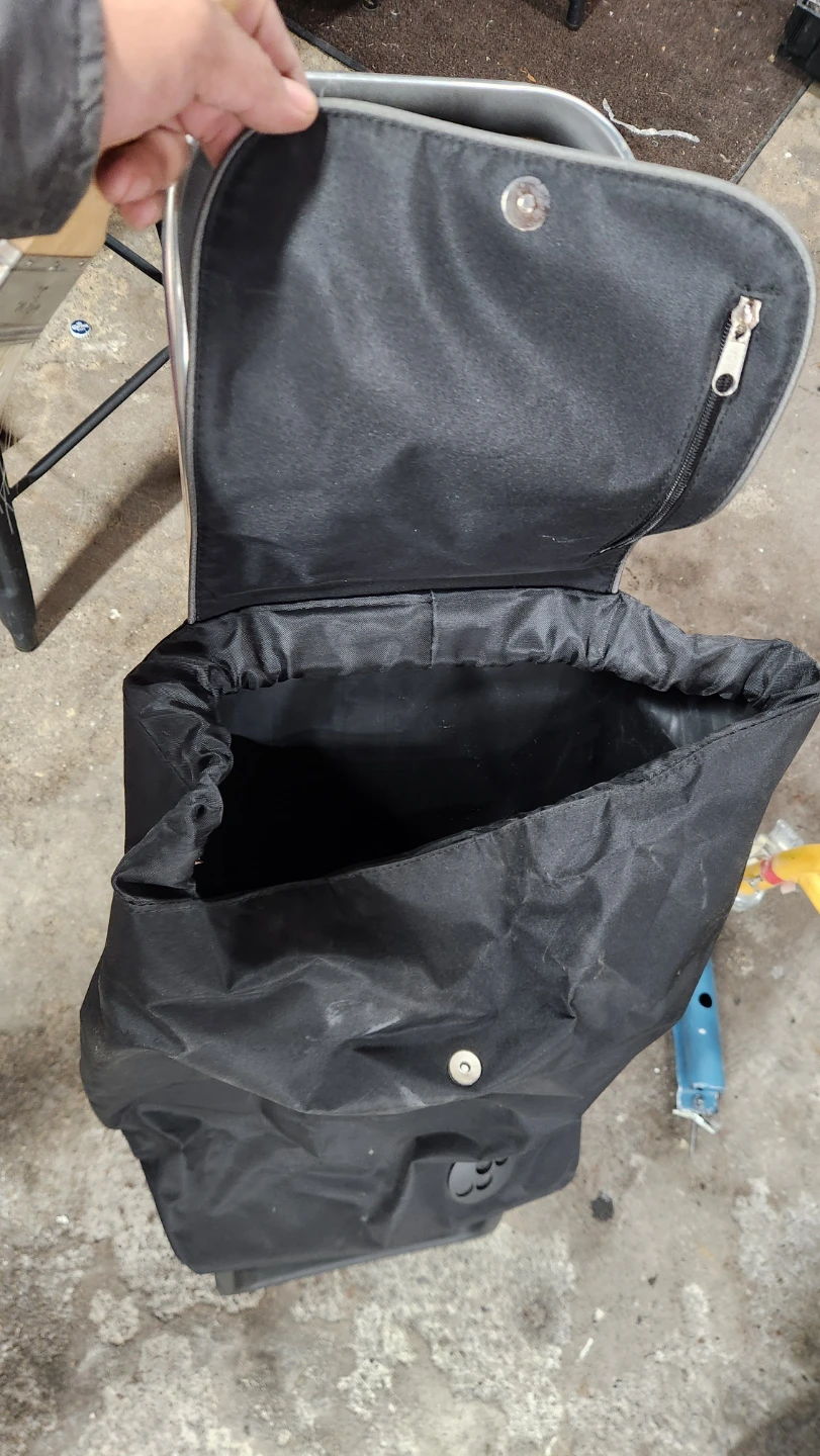 Rolser I-Max MF 4 Wheel Shopping Trolley - Black - photo 3