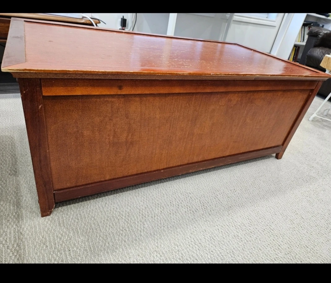 Wooden Storage Trunk