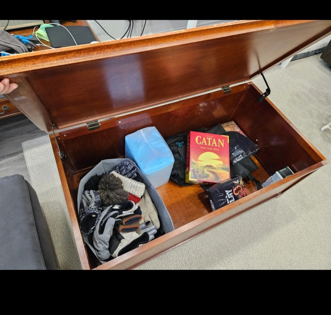 Wooden Storage Trunk - photo 2