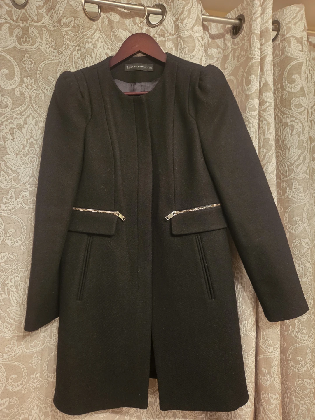 Zara Woman Black Coat