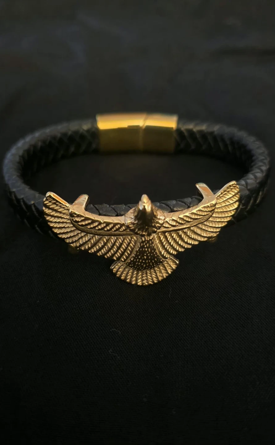 Eagle Bracelet Black & Gold - photo 3