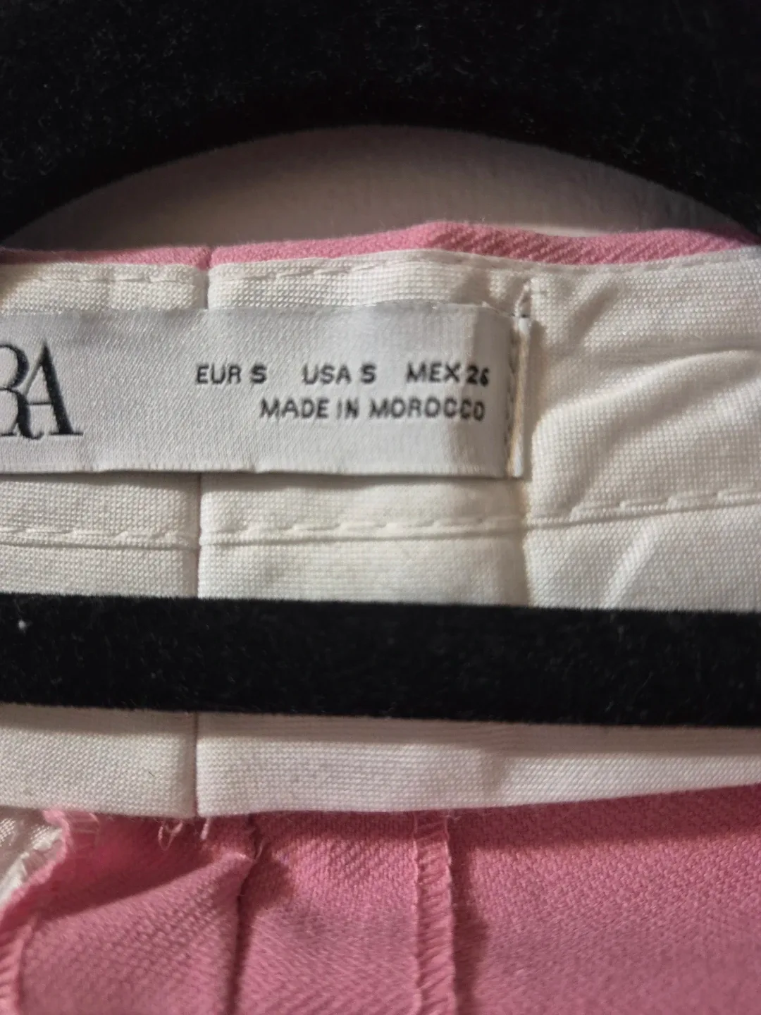 Zara Pink Wide Leg Trousers - Size S image indicator(2)