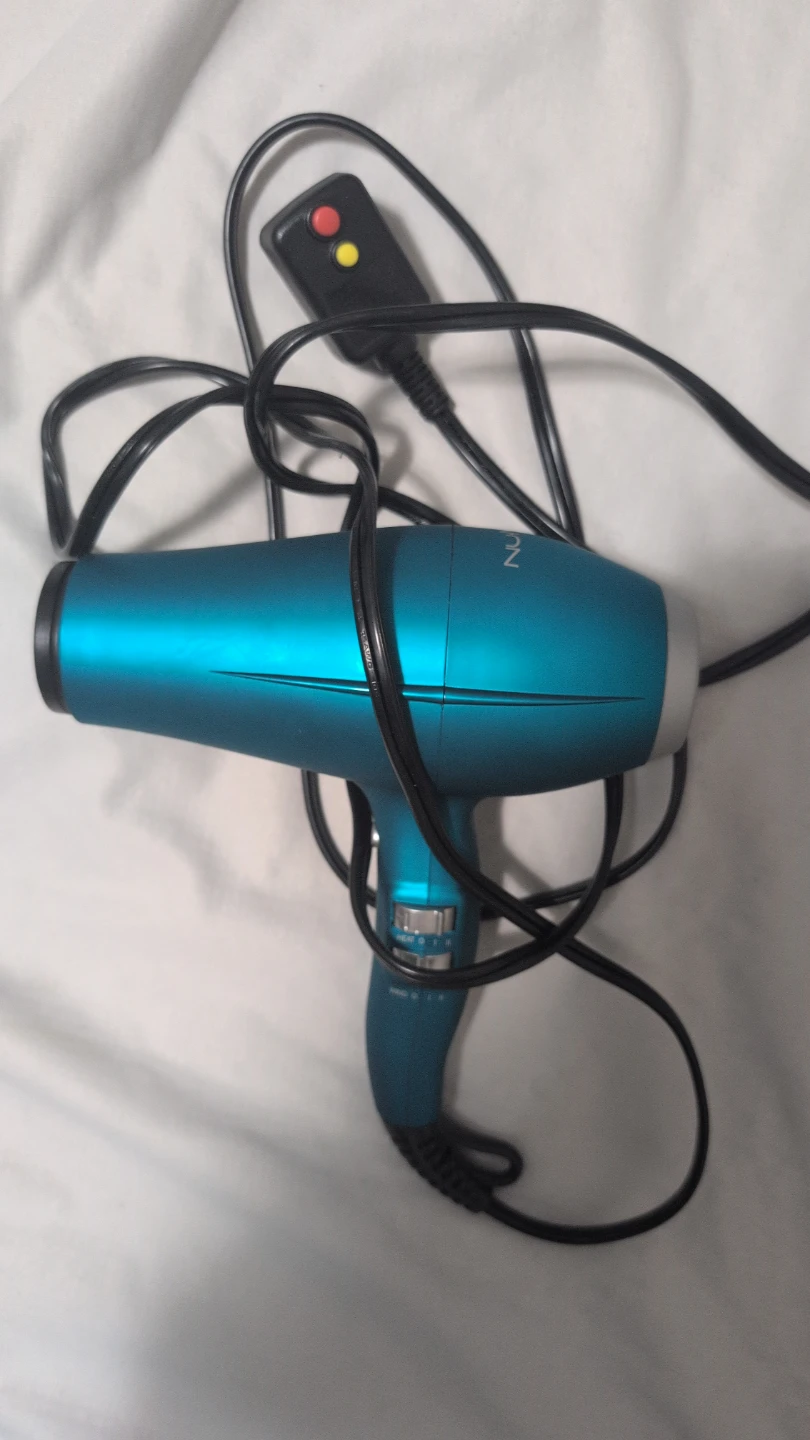NuMe Hair Dryer with Diffuser - Teal - photo 3